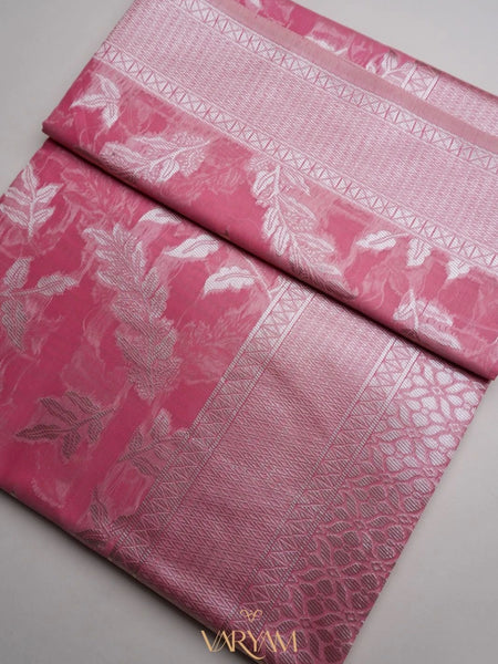 Mango Cotton Pink Saree