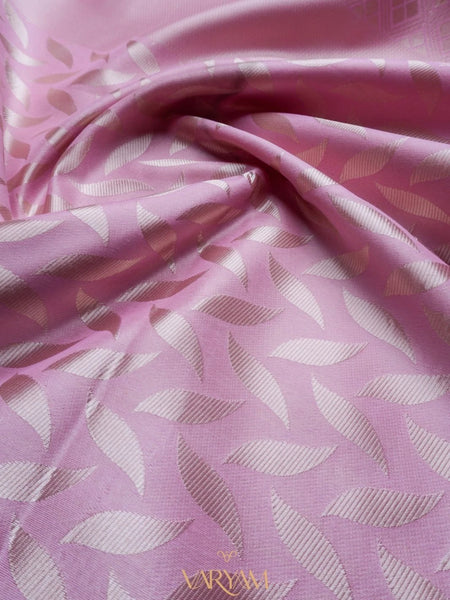 Sanna Cotton Baby Pink Saree