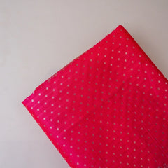 Zari Banarsi Silk Pink Saree