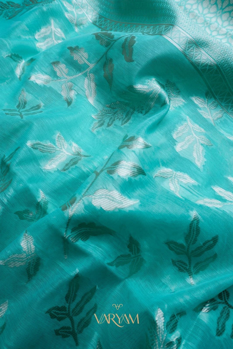 Mango Cotton Rama Saree
