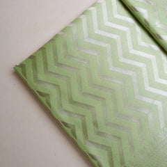 Leeche Cotton Green Saree