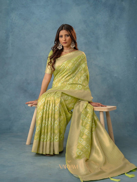 Shahi Cotton Green Saree