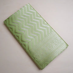 Leeche Cotton Green Saree