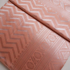 Leeche Cotton Orange Saree