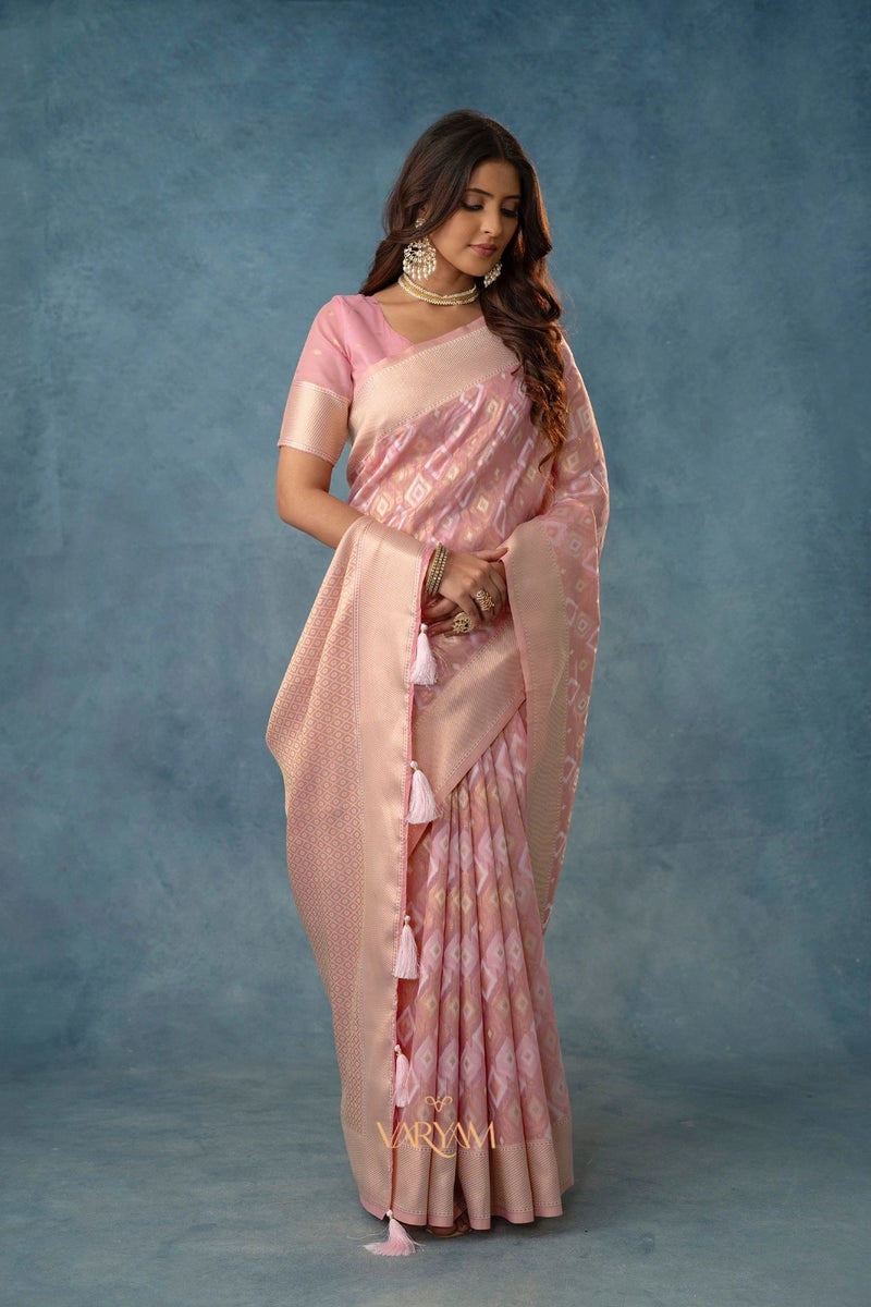 Shahi Cotton Pink Saree