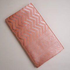 Leeche Cotton Orange Saree