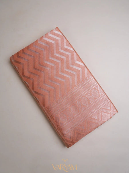 Leeche Cotton Orange Saree