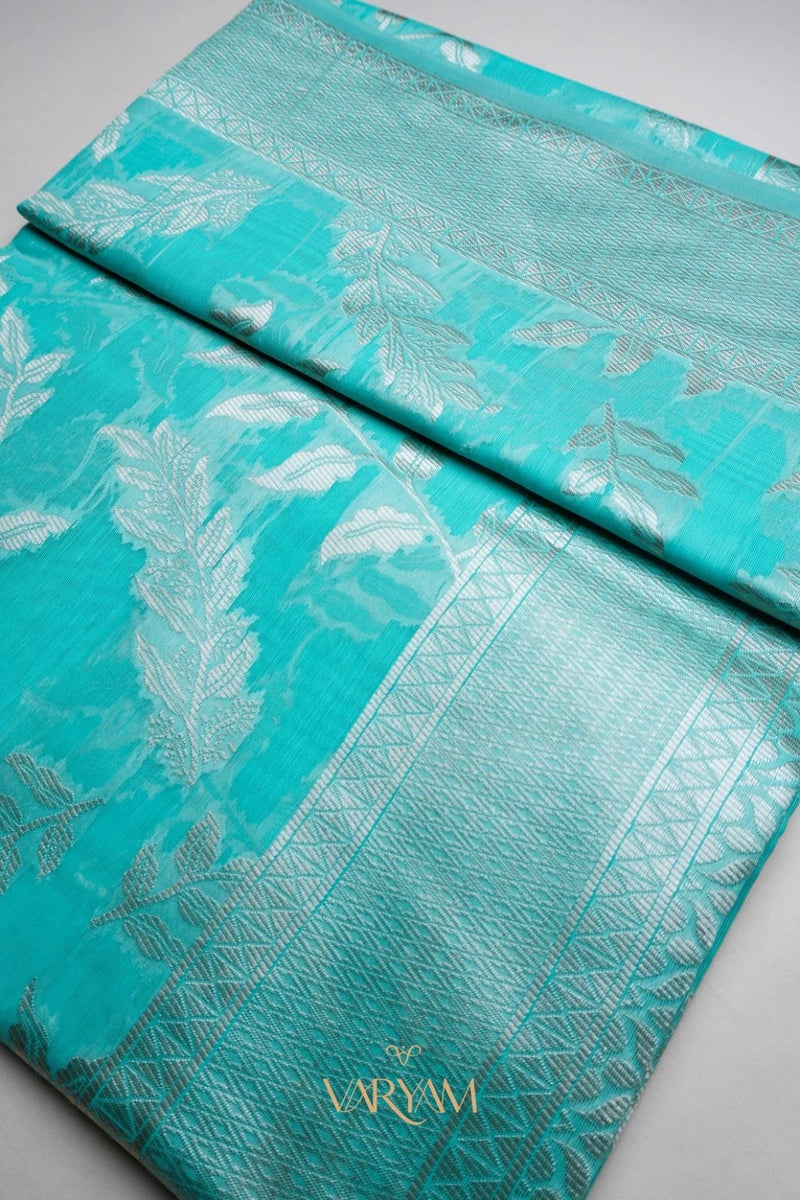 Mango Cotton Rama Saree